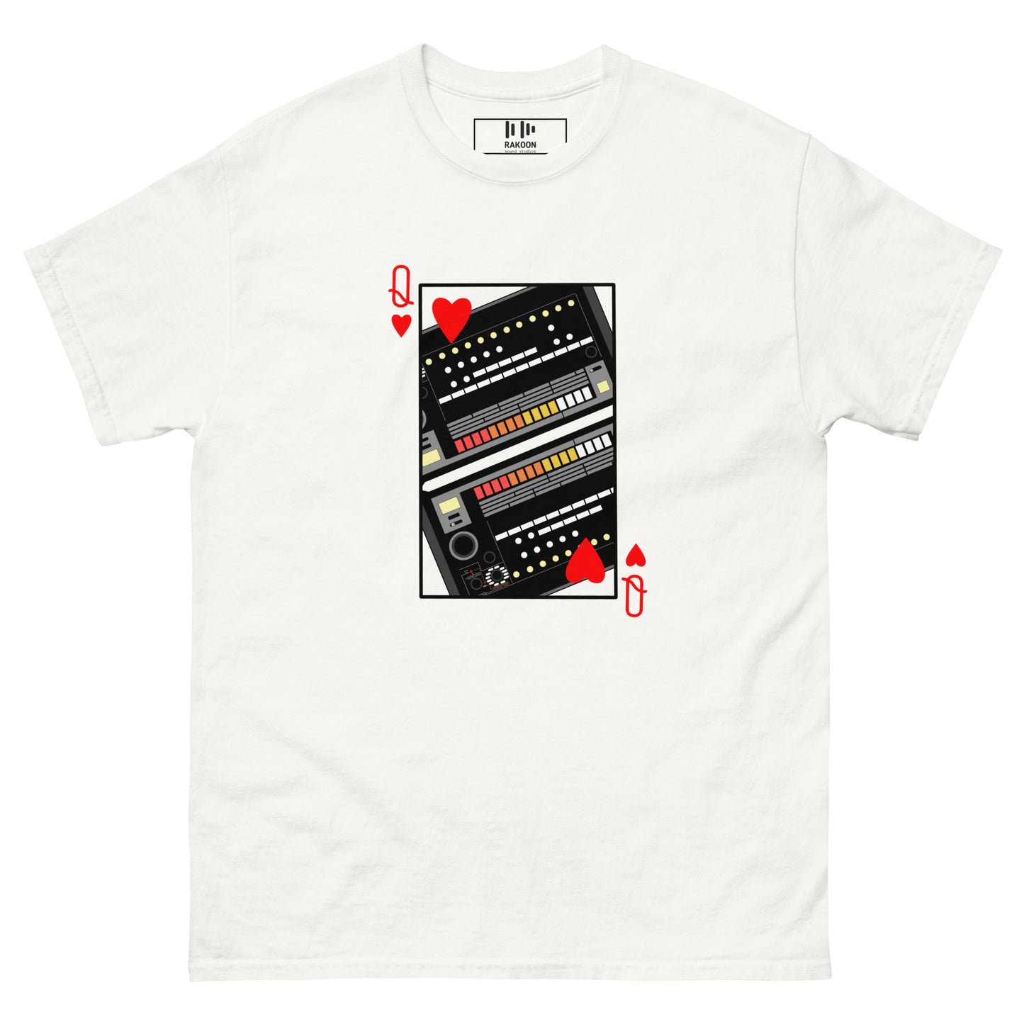808 BASS QUEEN WHITE T-SHIRT