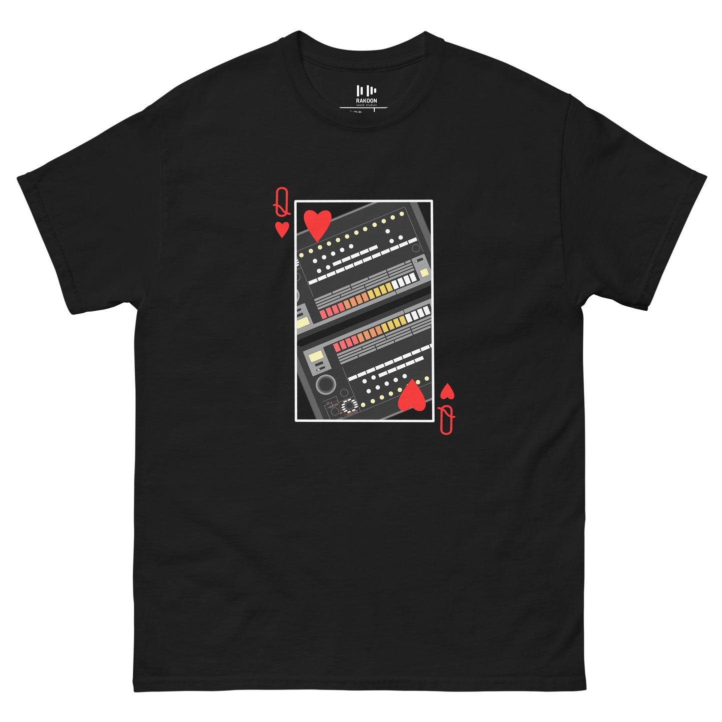 808 BASS QUEEN BLACK T-SHIRT